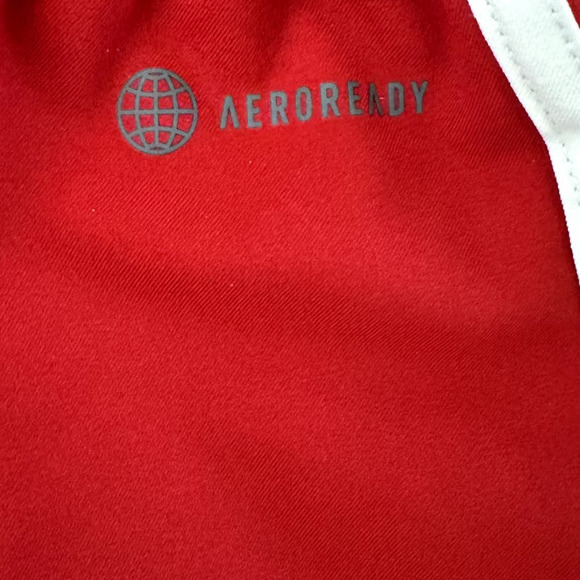 Adidas Condivo Match Day Shorts-Kids Size L 13-14Y-Red-EUC - Picture 4 of 6